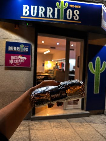 Burritos para pedir online y recoger en Segovia. Comida ráida, deliciosa y saludable